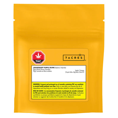 7ACRES GRANDDADDY PURPLE SKUNK (H) DRIED - 7G