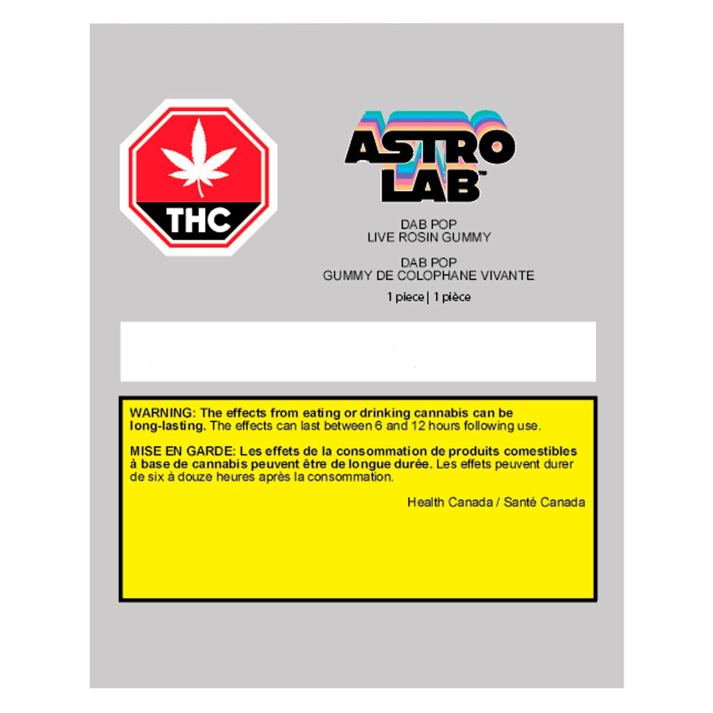 ASTROLAB DAB POP LIVE ROSIN (H) CHEW - 10MG THC X 1