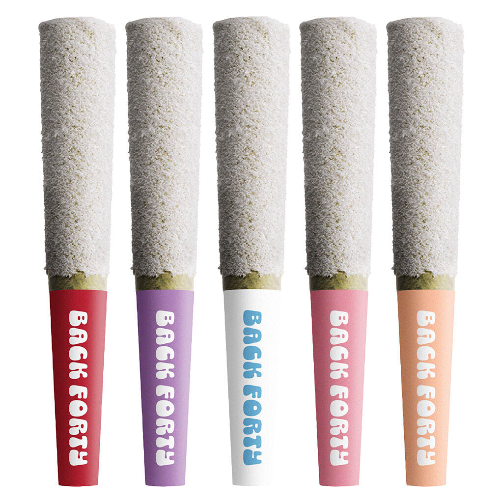 BACK FORTY FROSTED ICICLES TASTER PK (H) INF PRE-ROLL 0.5GX5