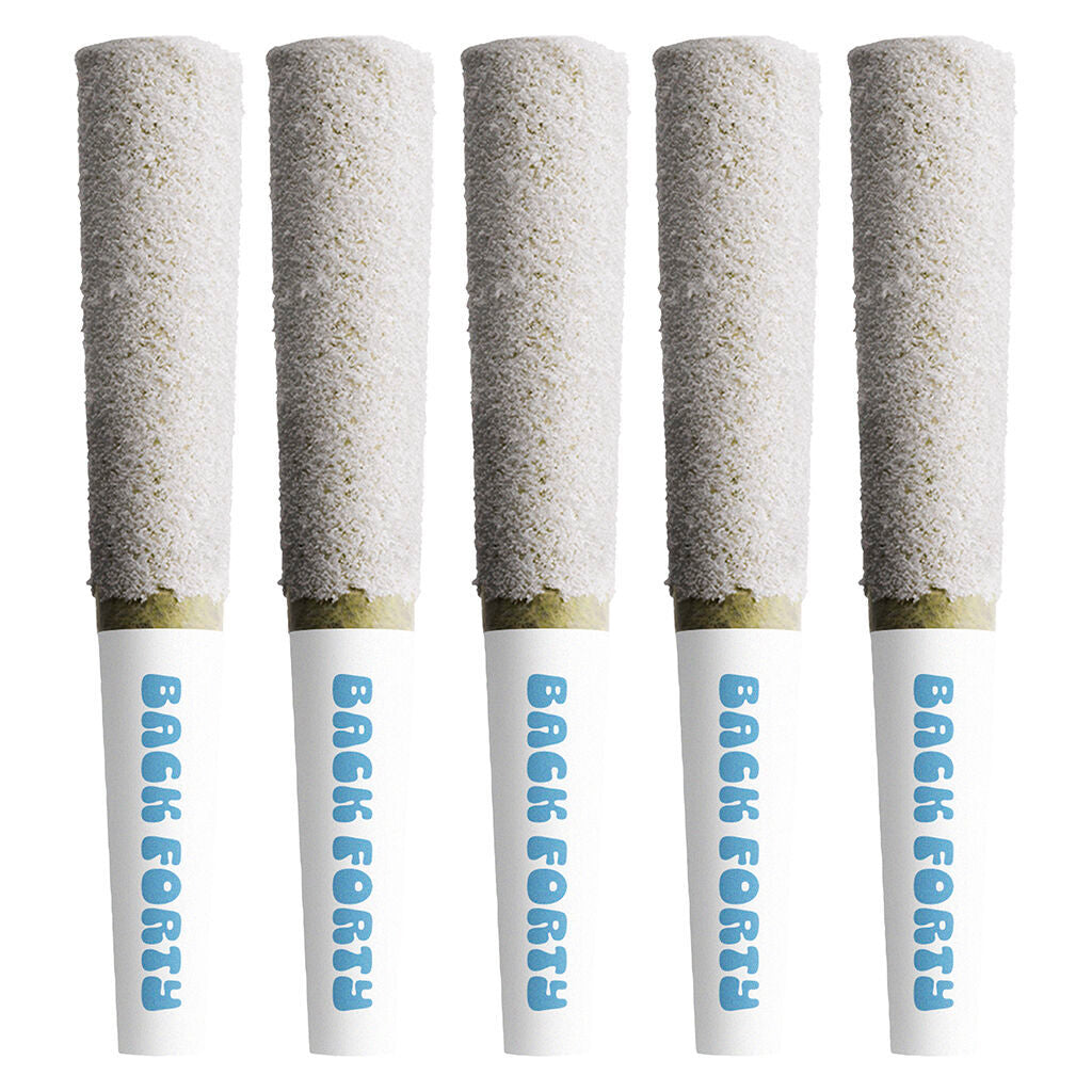 BACK FORTY FROSTED ICICLES WHT FRZ (S) INF PRE-ROLL 0.5G X 5