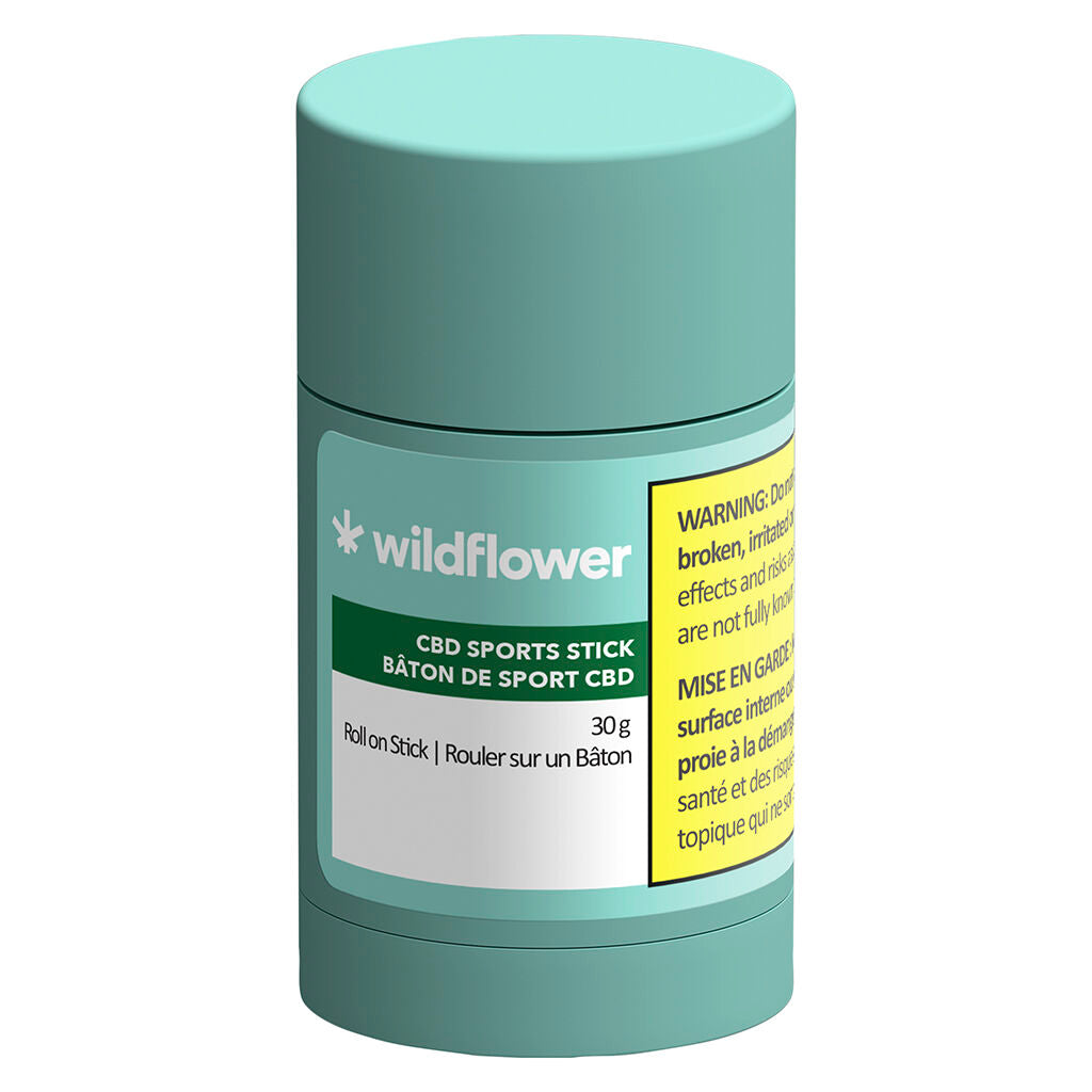 WILDFLOWER CBD SPORTS STICK (H) LOTION 400MG CBD - 30G
