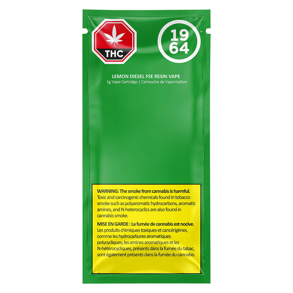 1964 NY LEMON DIESEL FSE CURED (H) RESIN - 1G