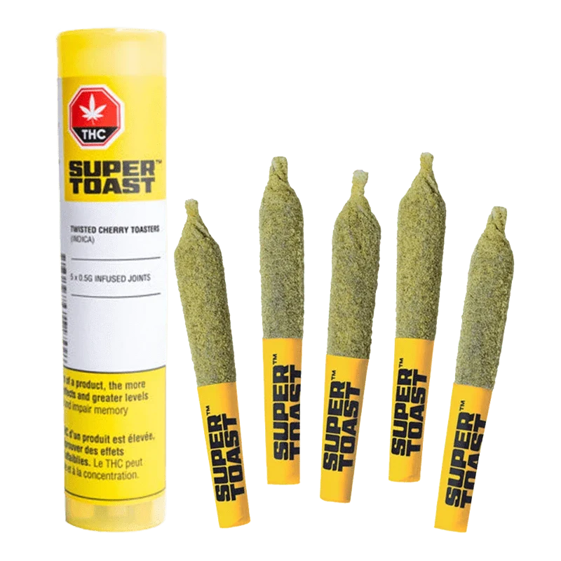 SUPER TOAST TOASTERS TWSTD CHERRY (IND) INF PRE-ROLL 0.5G X5