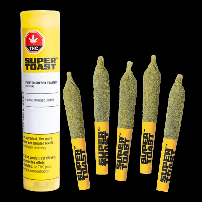 SUPER TOAST TOASTERS TWSTD CHERRY (IND) INF PRE-ROLL 0.5G X5