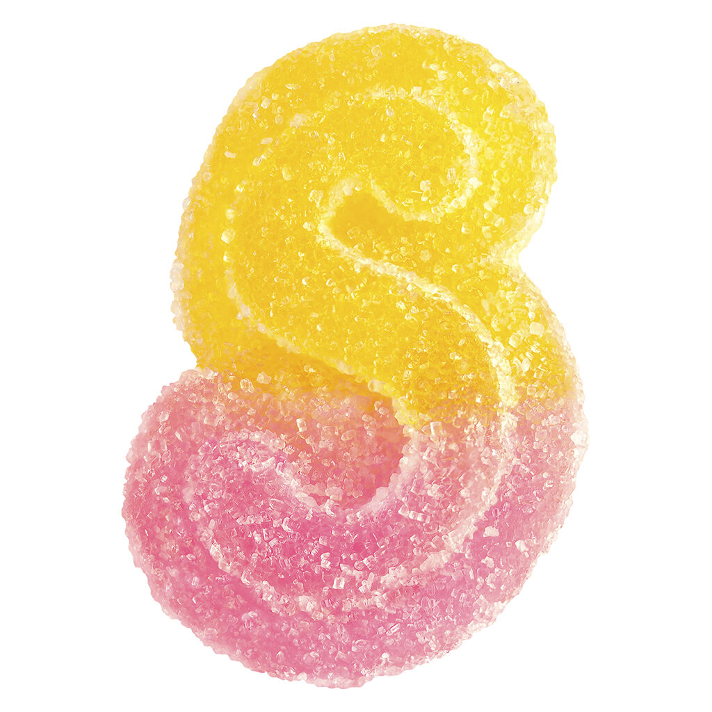 SPINACH SOURZ FULLY BLASTED PINK LMND (S) CHEW 10MG THC X 10