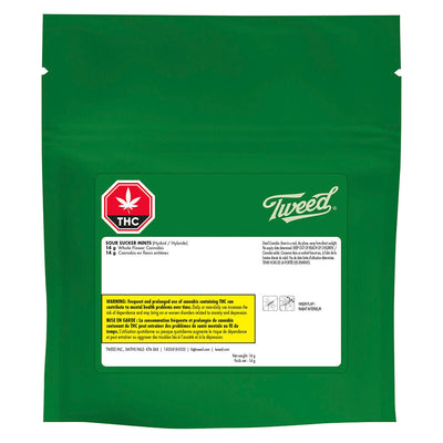 TWEED SOUR SUCKER MINTS (H) DRIED - 14G
