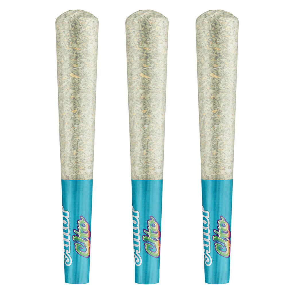 AMBR GLTO LIVE RESIN (H) INF PRE-ROLL 0.5G X 3