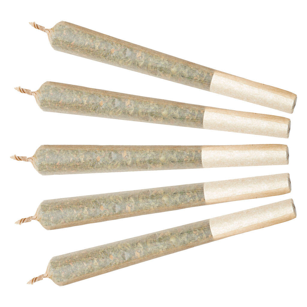HAPPY & STONED BIG BLUE RAZZ D+D (IND) INF PRE-ROLL 0.5GX5