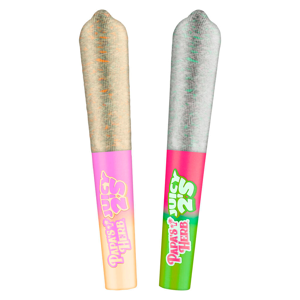 PAPAS HERB JUICY 2S WTMSGRHI:BBRYLMD (H) INF PRE-ROLL 0.5GX5