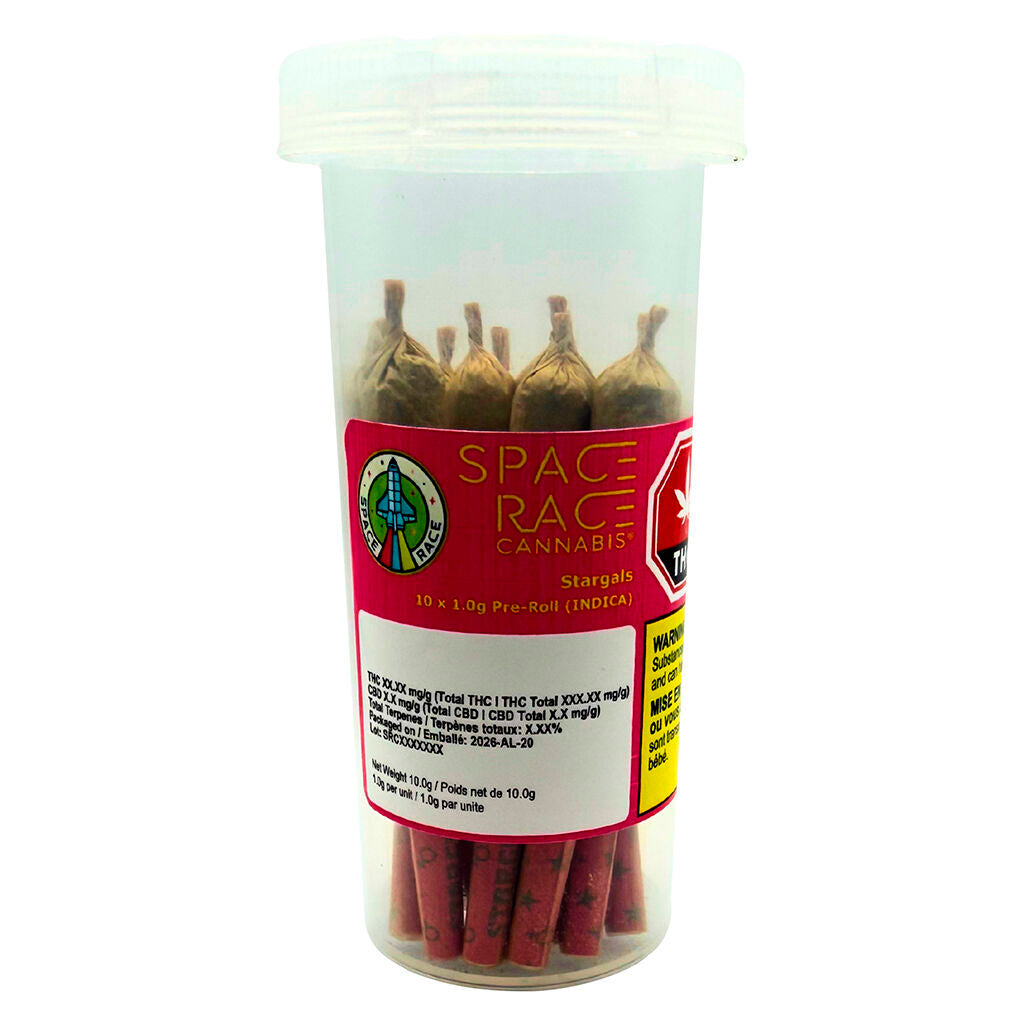 SPACE RACE STARGALS ROTATIONAL (IND) PRE-ROLL 1G X 10