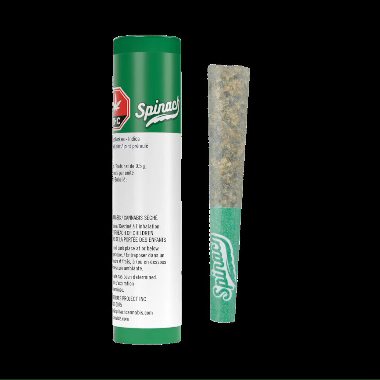 SPINACH WEST COAST COOKIES (IND) PRE-ROLL 0.5G X 1
