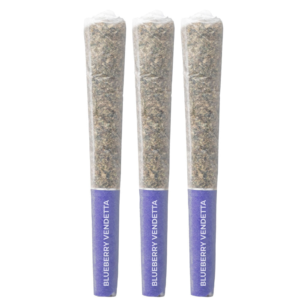 PISTOL AND PARIS LSO BLUEBRRY VENDETTA (IND) PRE-ROLL 0.5GX3