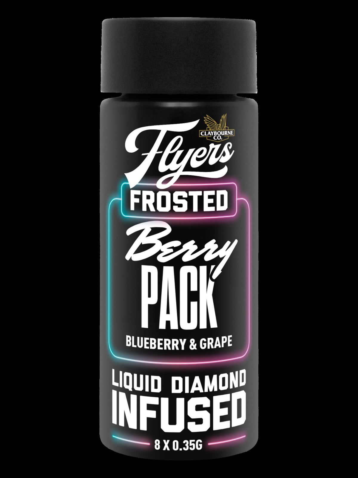 CLAYBOURNE FLYERS FROSTD BERRY (H) INF PRE-ROLL 0.35G X 8