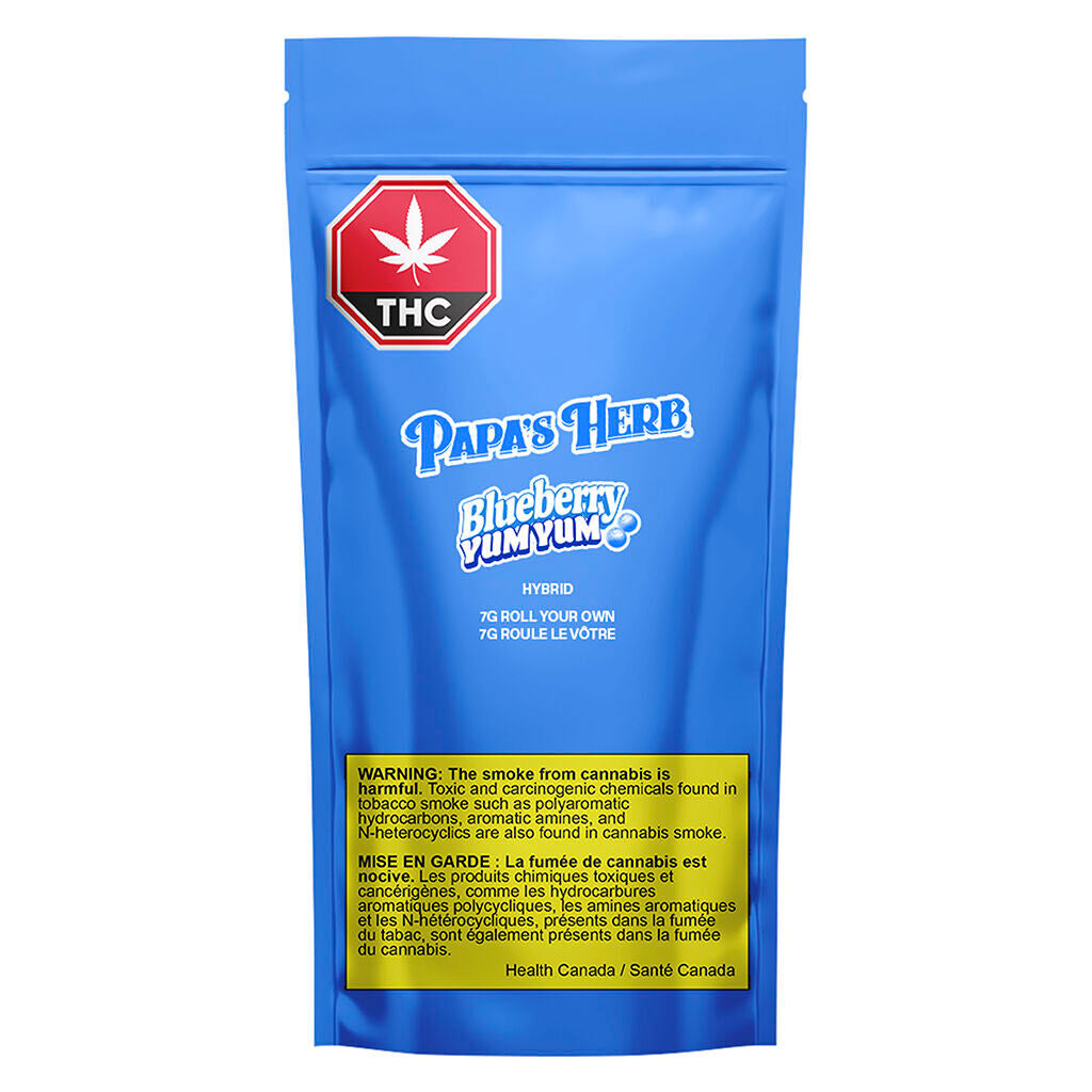 PAPAS HERB RYO BLUEBERRY YUM YUM (IND) MILLED - 7G
