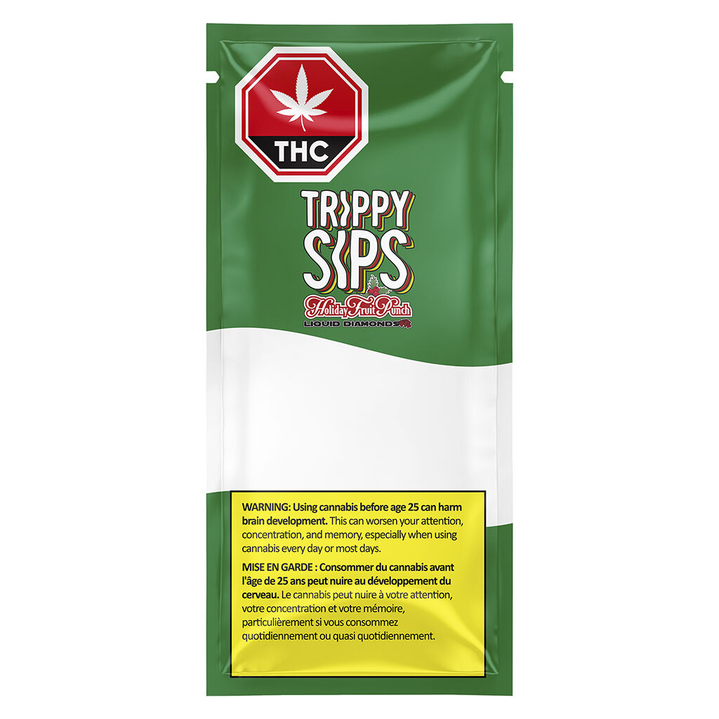TRIPPY SIPS HOLIDAY FRUIT PUNCH LIQ DMND (S) 510 - 0.95G