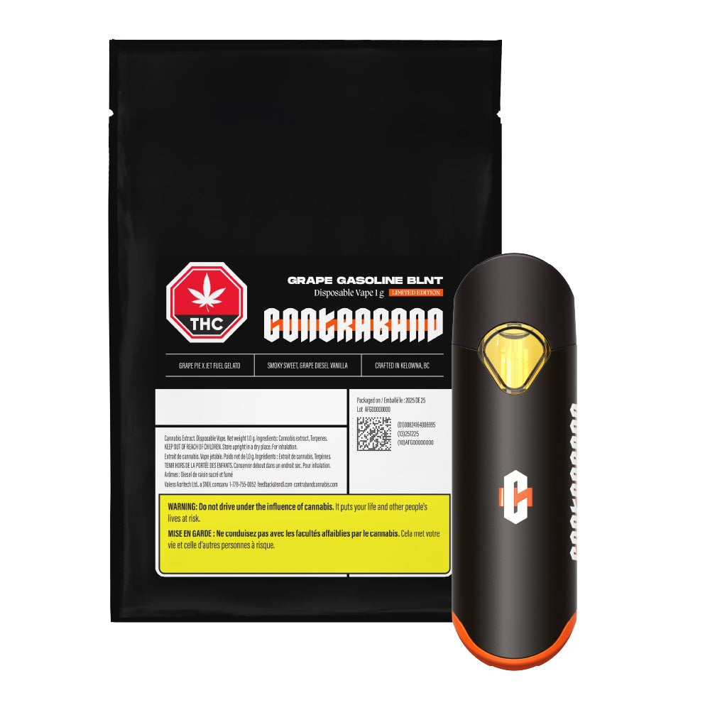 CONTRABAND GASOLINE GRAPE BLNT (H) PEN - 1G