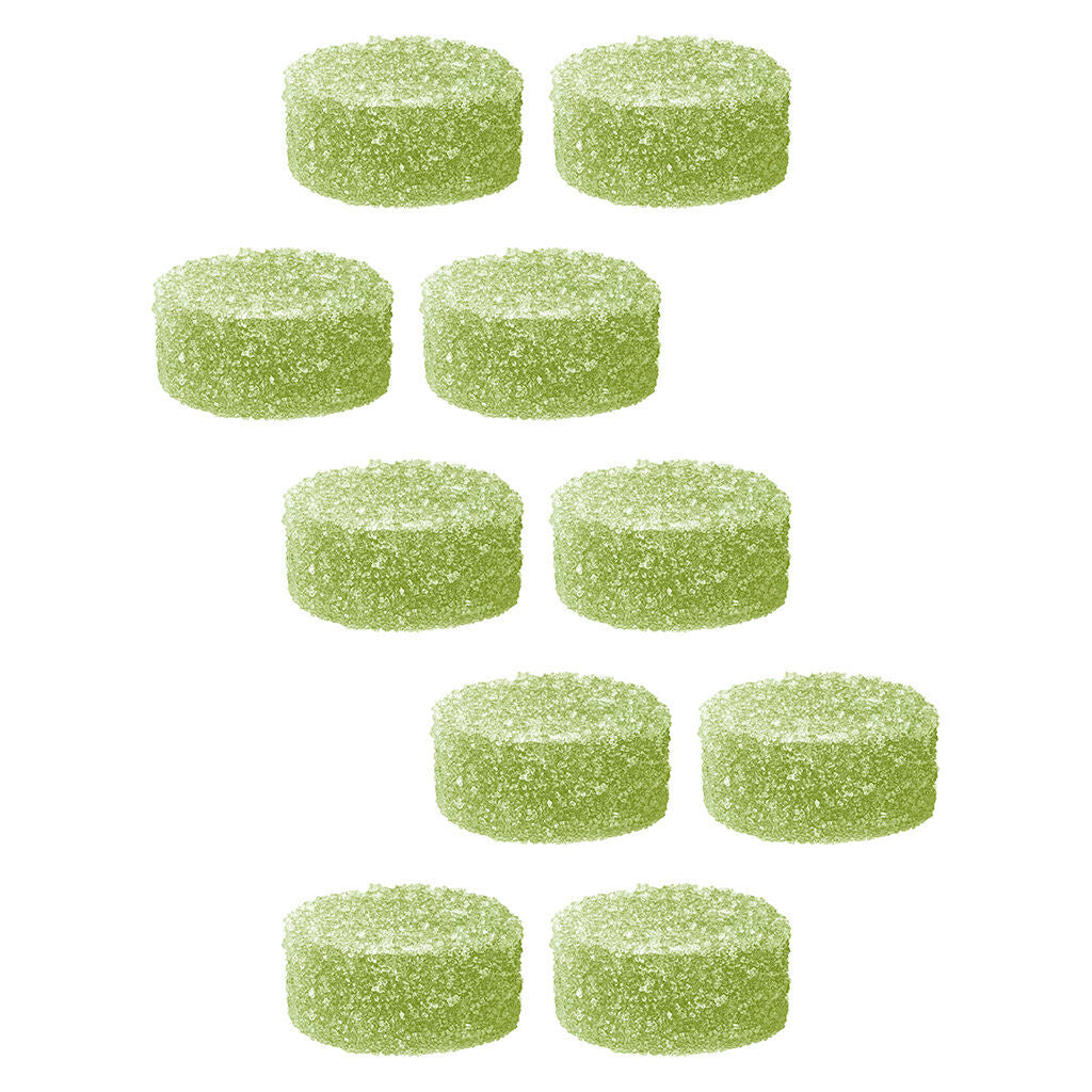EDISON SONICS MULTI KIWI BERRYBURST (S) CHEW 5MG THC:CBD X10