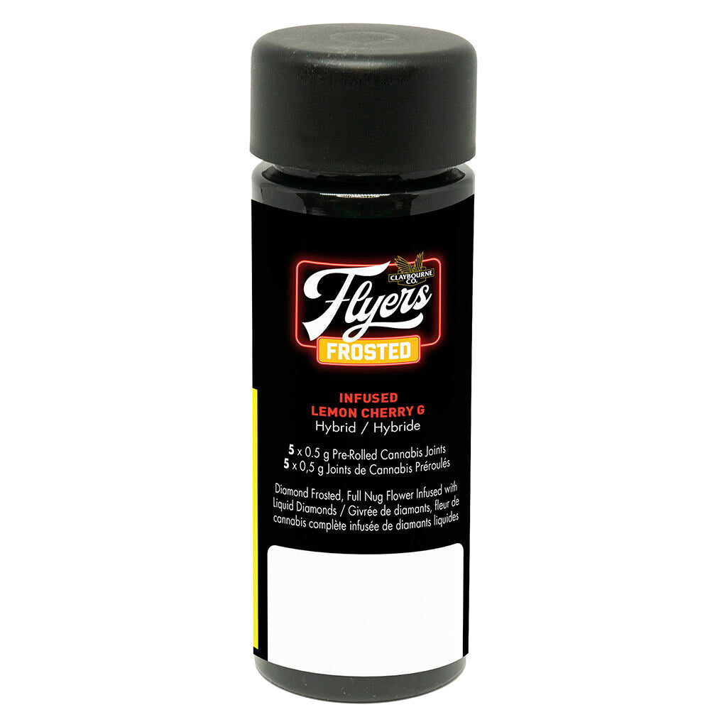 CLAYBOURNE FLYERS LEMON CHERRY G (H) INF PRE-ROLL 0.5G X 5