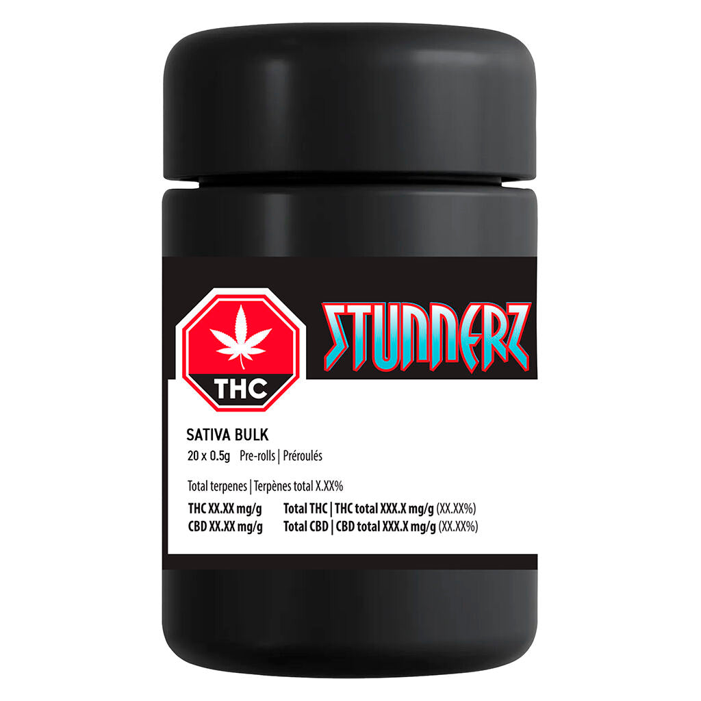 STUNNERZ SATIVA BULK (S) PRE-ROLL 0.5G X 20