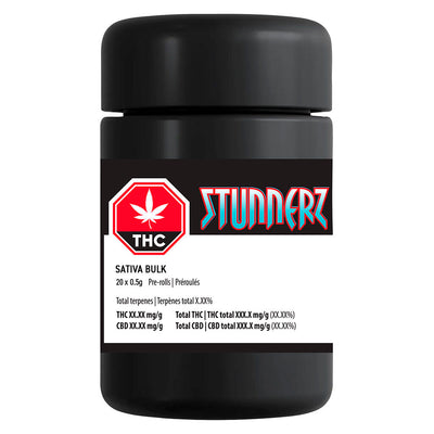 STUNNERZ SATIVA BULK (S) PRE-ROLL 0.5G X 20
