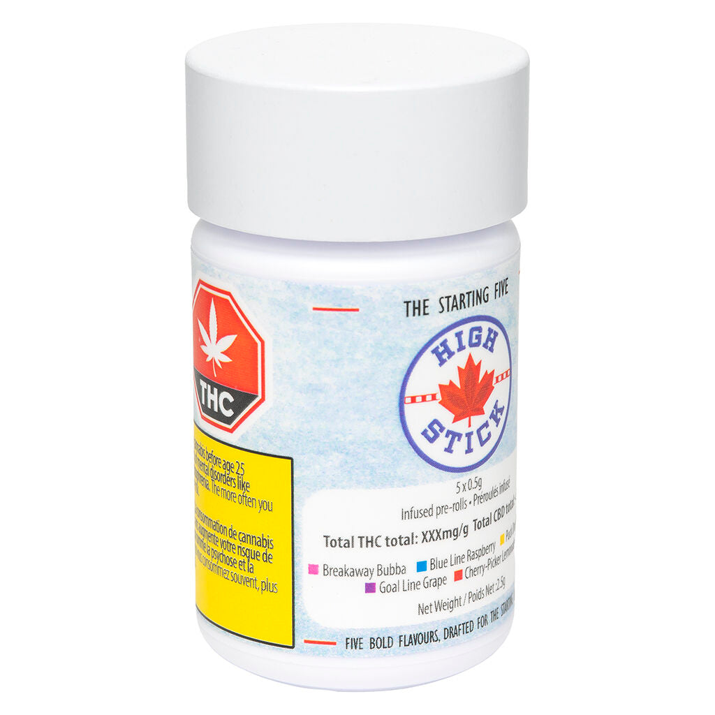 HIGH STICK STARTING FIVE (S) INF PRE-ROLL - 0.5G X 5