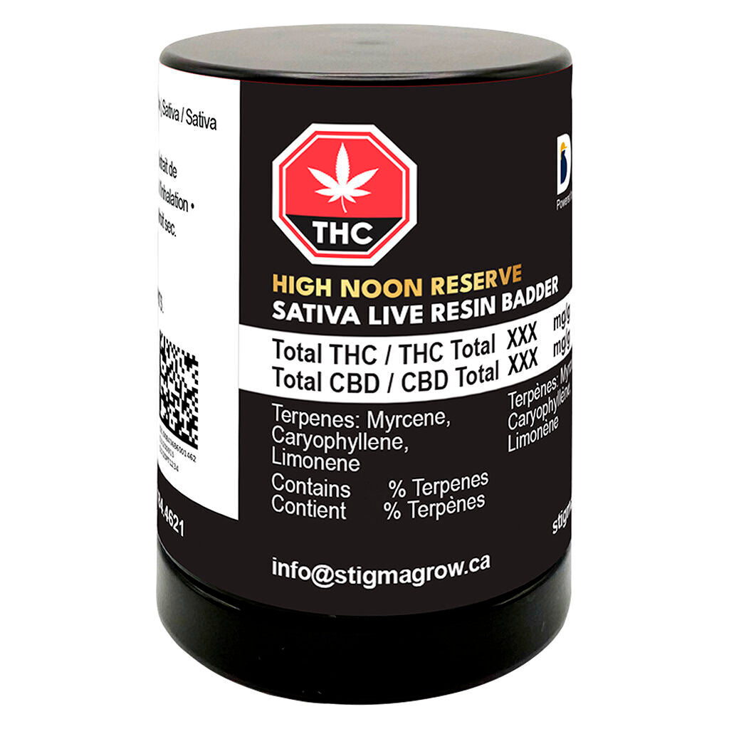 DAB BODS HIGH NOON RESERVE SATIVA (S) LR BADDER - 1G