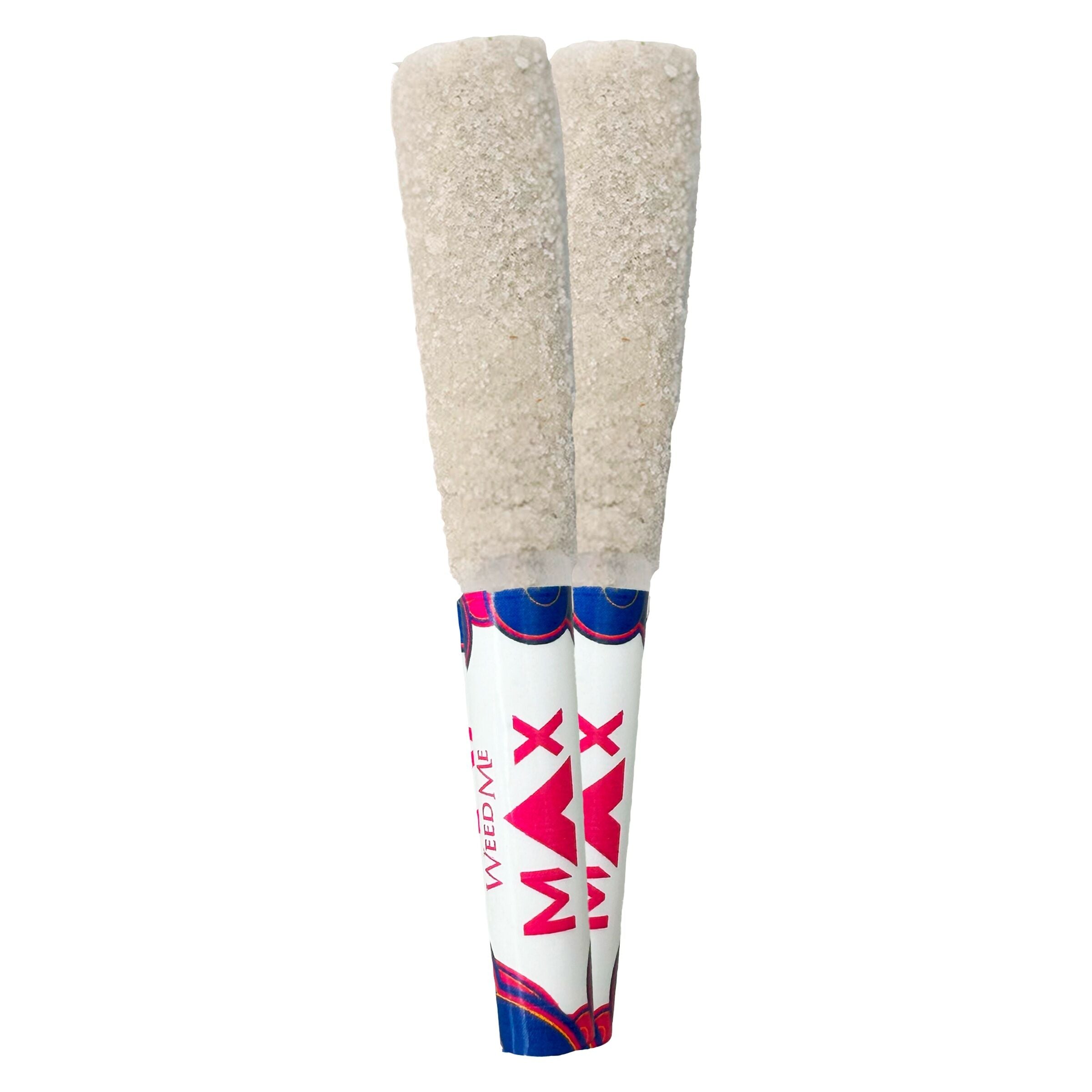 WEED ME MAX SEEDLESS GRAPE THCA (IND) INF PRE-ROLL - 0.7G X2