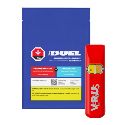 VERSUS DUEL: BBRRY HZ FS VS BLUE LEM (S) 2-IN-1 PEN 1G