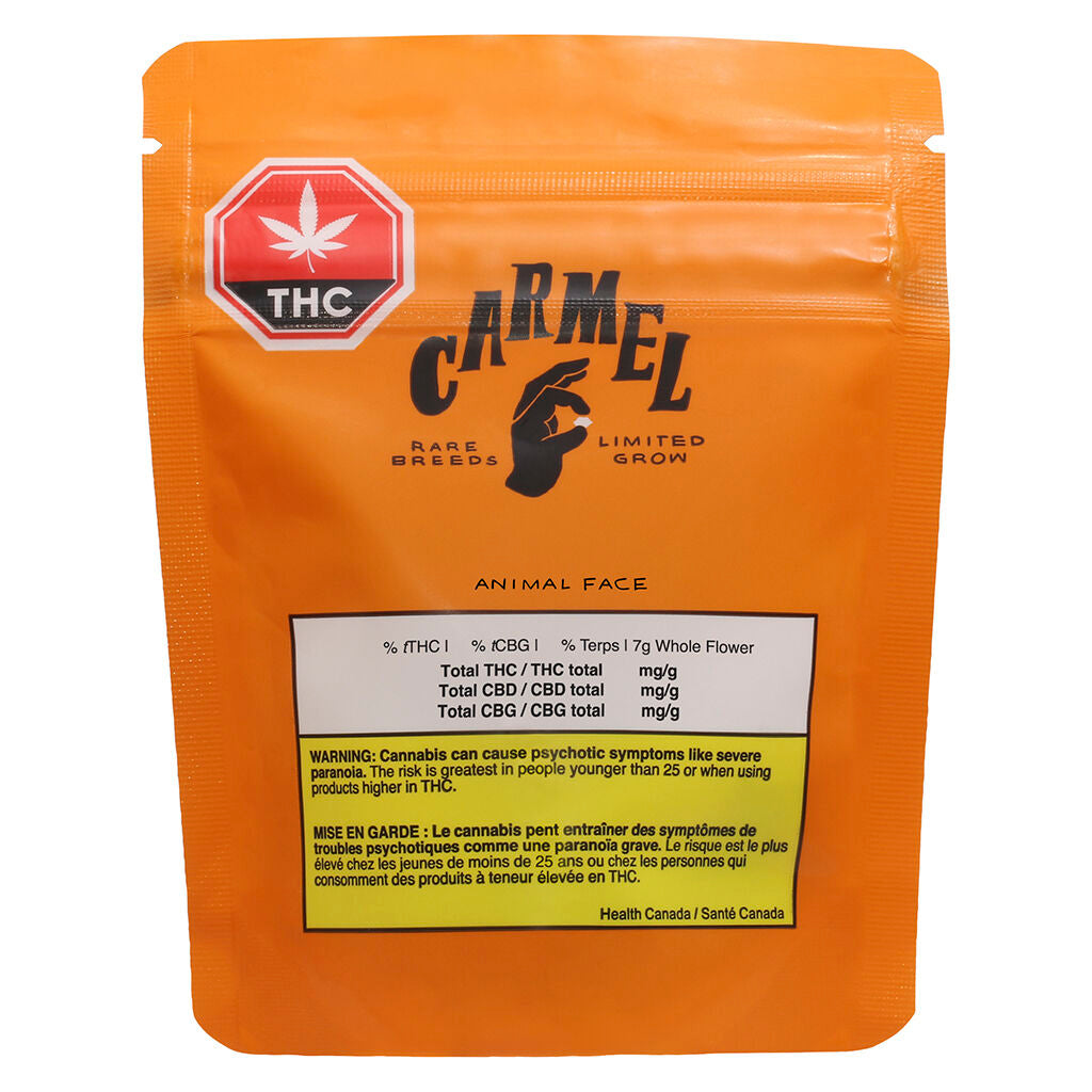 CARMEL ANIMAL FACE (S) DRIED - 7G