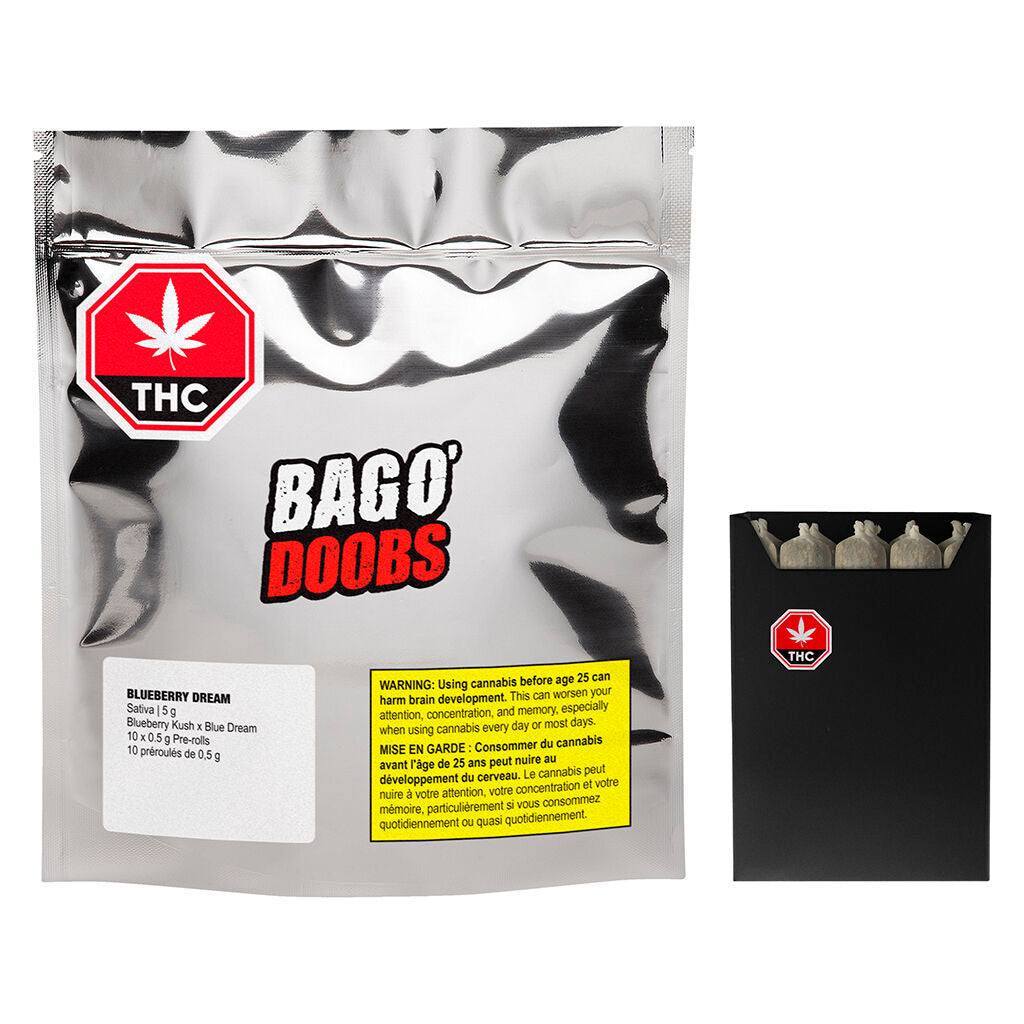 BIG BAG O BUDS BLUEBERRY DREAM (S) PRE-ROLL 0.5G X 10