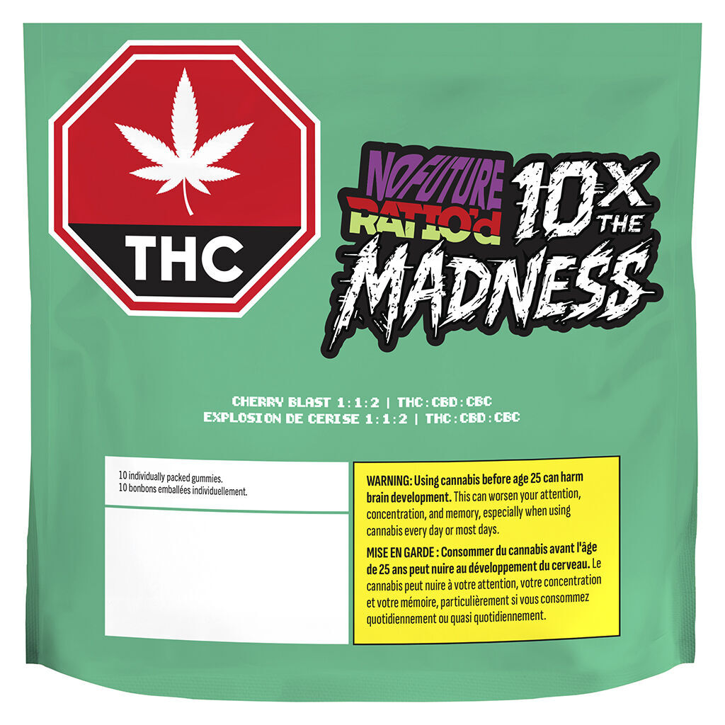 NO FUTURE 10X RATIOD CHRYBLST(S)CHEW 10:10:20 THC:CBD:CBCX10