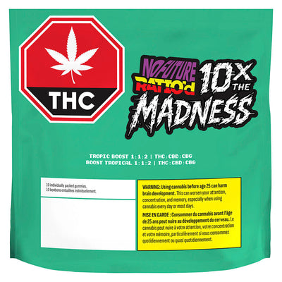 NO FUTURE 10X RATIOD TROPIC (S) CHEW 10:10:20 THC:CBD:CBGX10