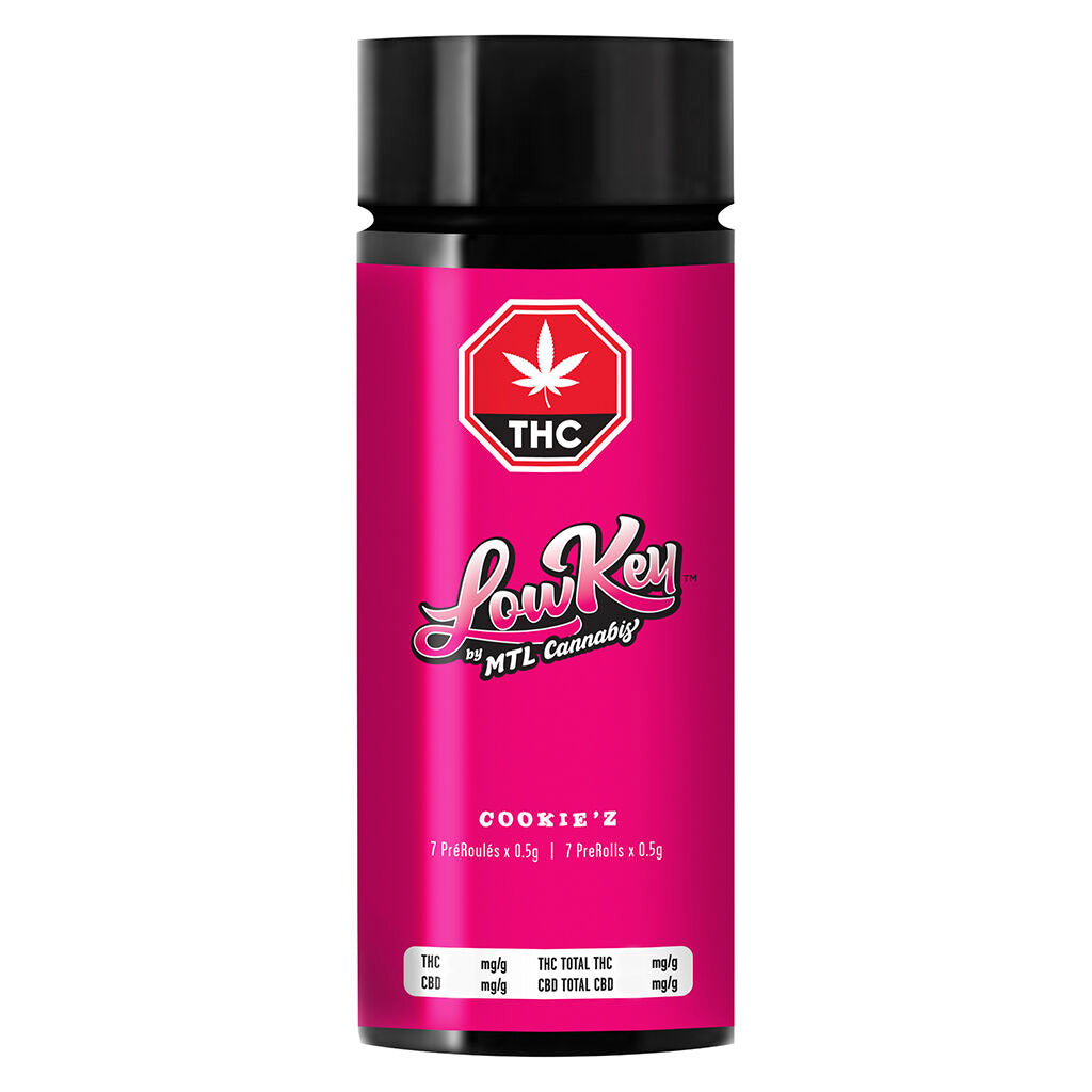 LOWKEY COOKIEZ (S) PRE-ROLL - 0.5G X 7