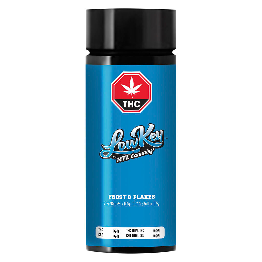 LOWKEY FROSTD FLAKES (IND) PRE-ROLL - 0.5G X 7