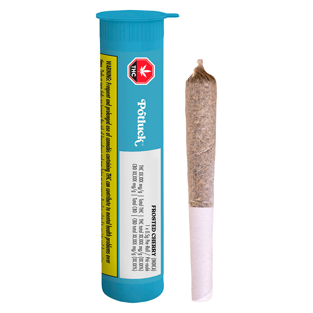 POTLUCK FROSTED CHERRY (IND) PRE-ROLL 0.5G X 1