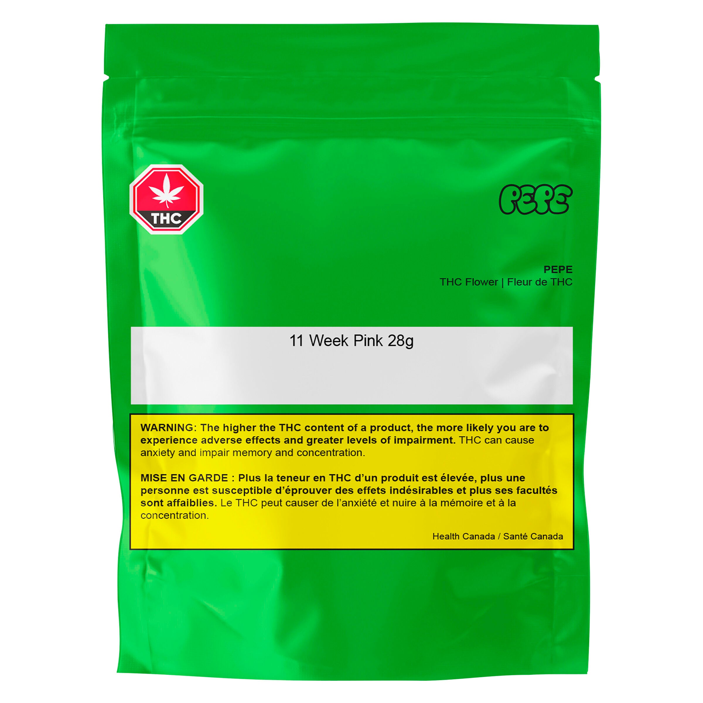 PEPE 11 WEEK PINK (IND) DRIED - 28G