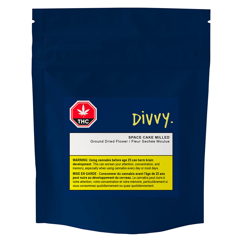 DIVVY SPACE CAKE (IND) MILLED - 7G