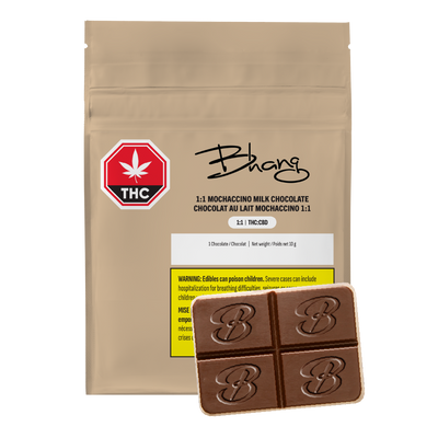 BHANG MOCHACCINO MILK (H) CHOC - 10MG THC:CBD X 1