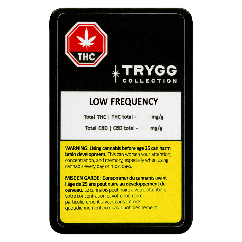 TRYGG LOW FREQUENCY (H) PRE-ROLL 0.4G X 10