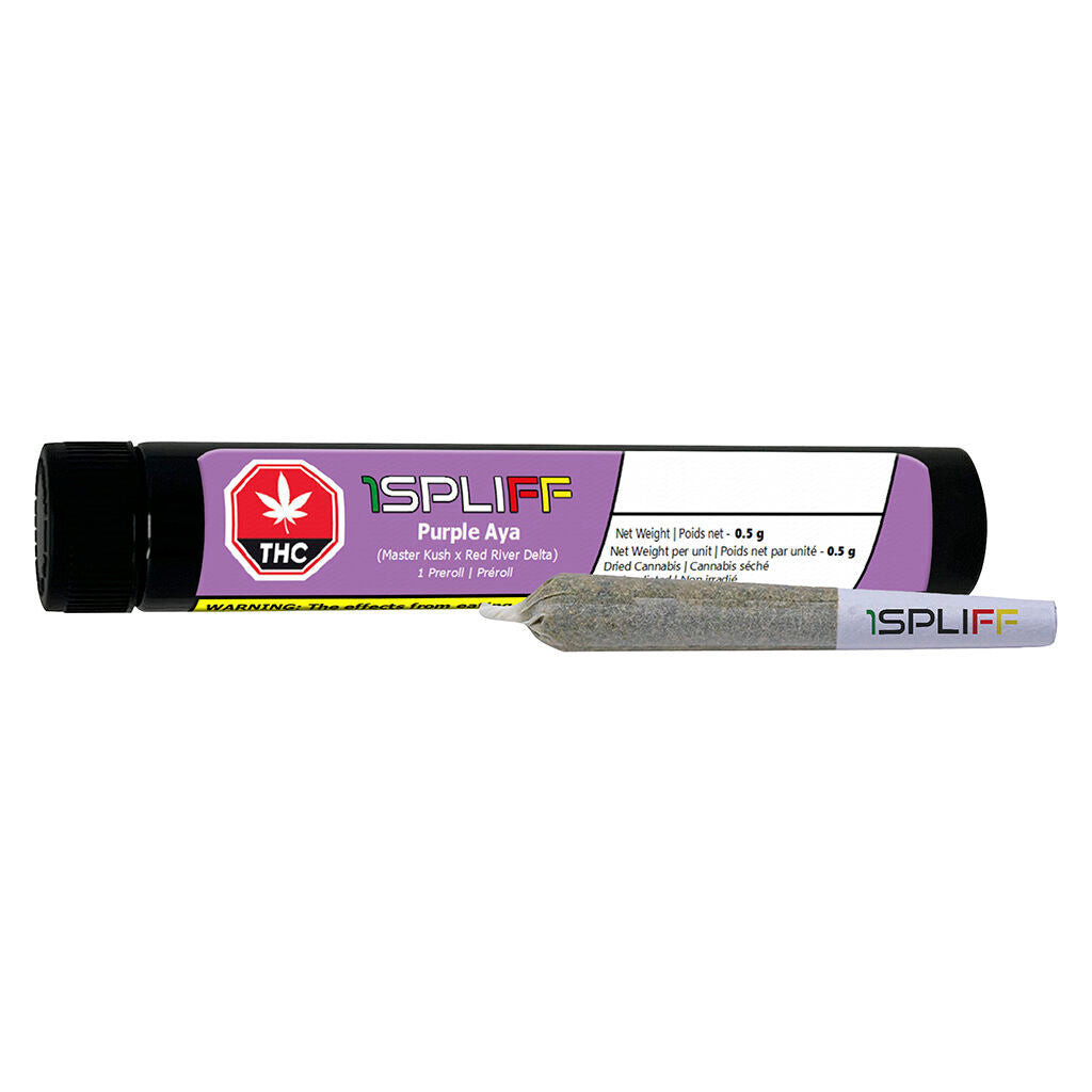 1 SPLIFF PURPLE AYA (IND) PRE-ROLL 0.5G X 1