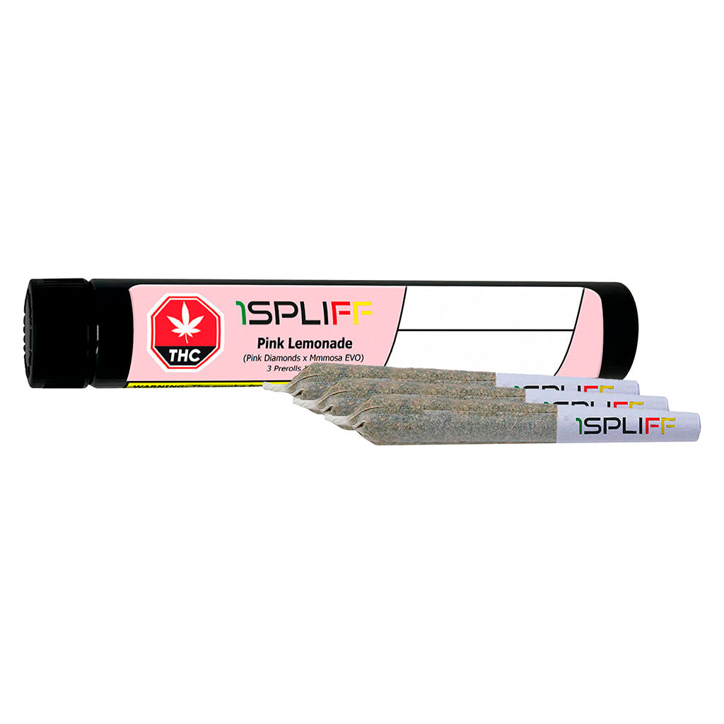 1 SPLIFF PINK LEMONADE (IND) PRE-ROLL 0.5G X 3