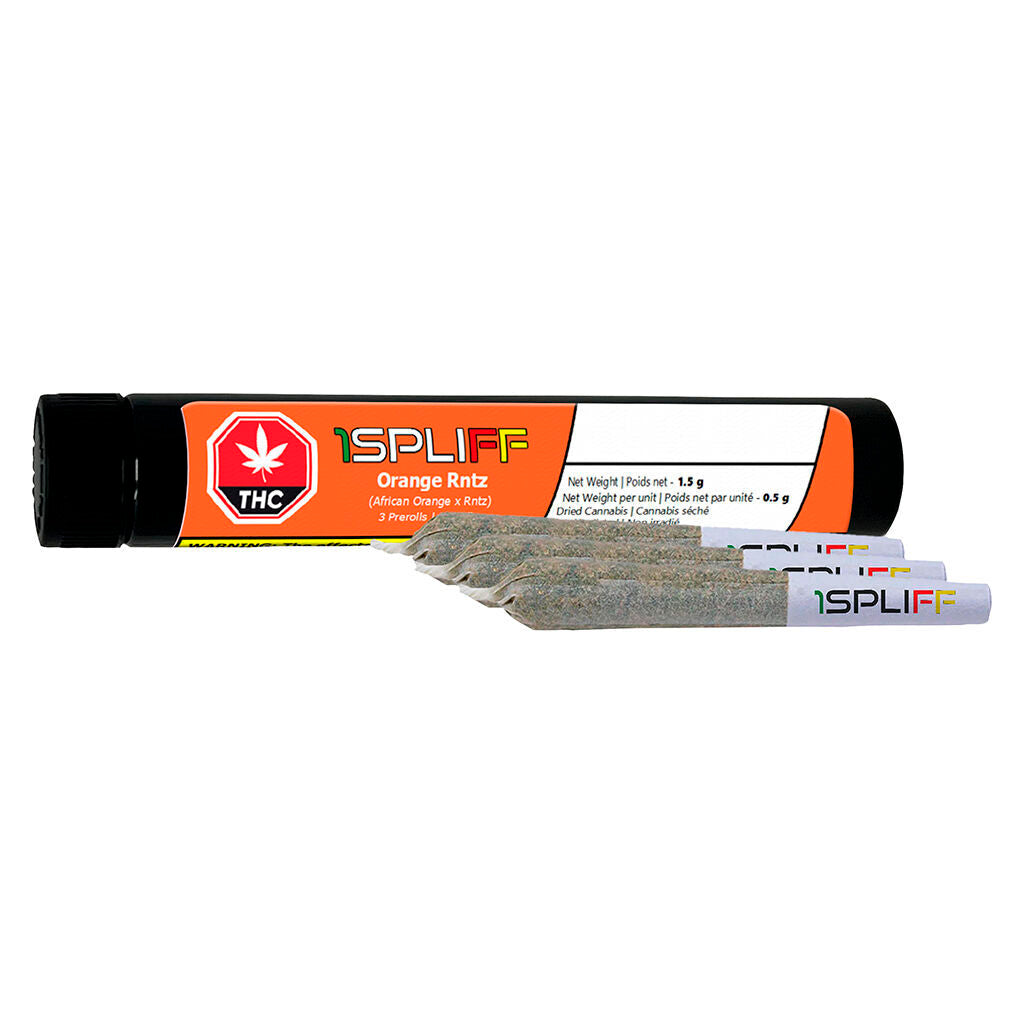 1 SPLIFF ORANGE RNTZ (S) PRE-ROLL 0.5G X 3