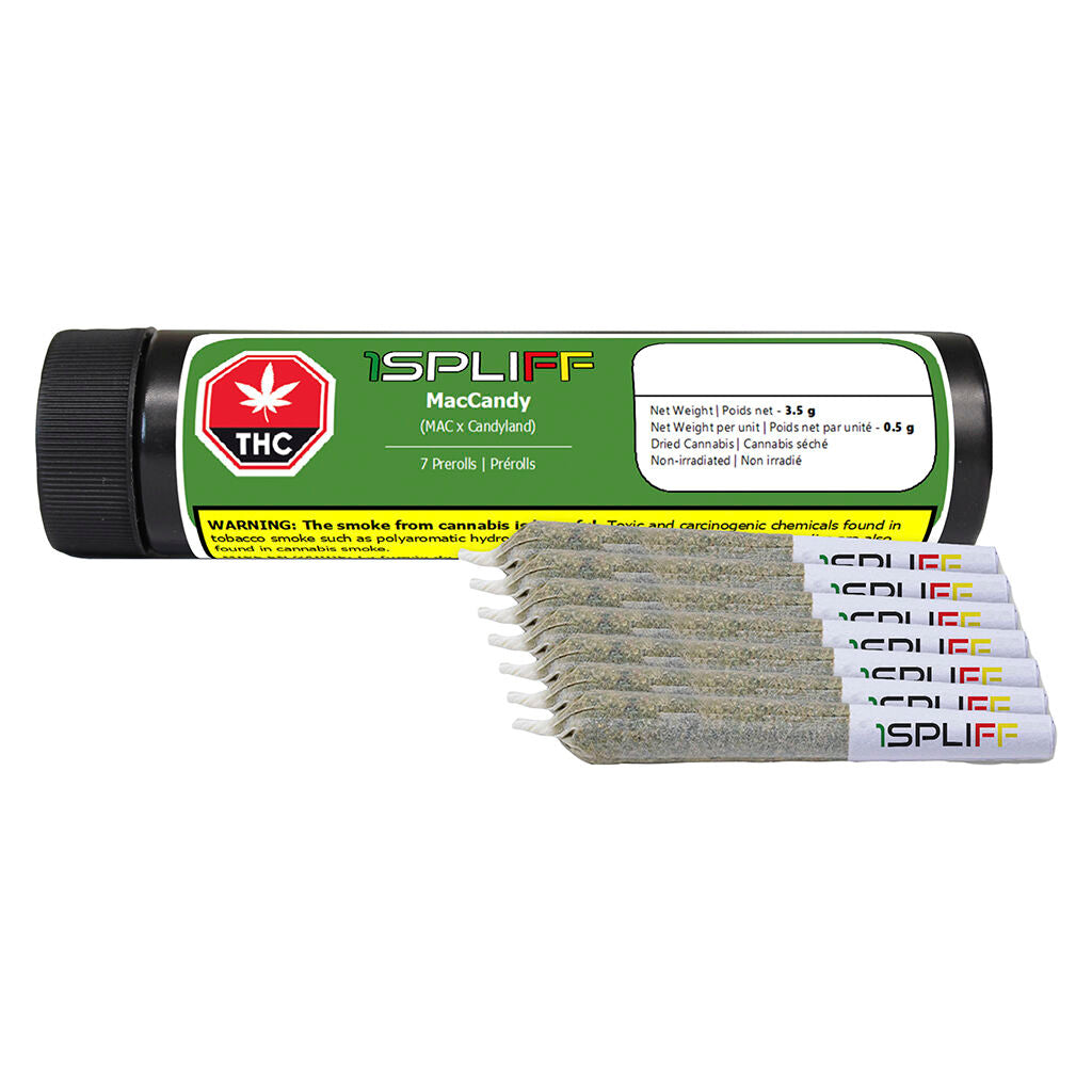 1 SPLIFF MACCANDY (S) PRE-ROLL 0.5G X 7