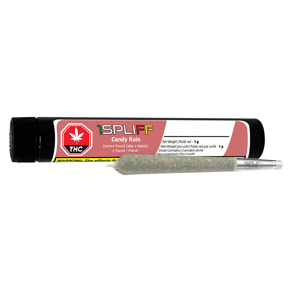 1 SPLIFF RESERVE CANDY RAIN GLSS (IND) PRE-ROLL 1G X 1
