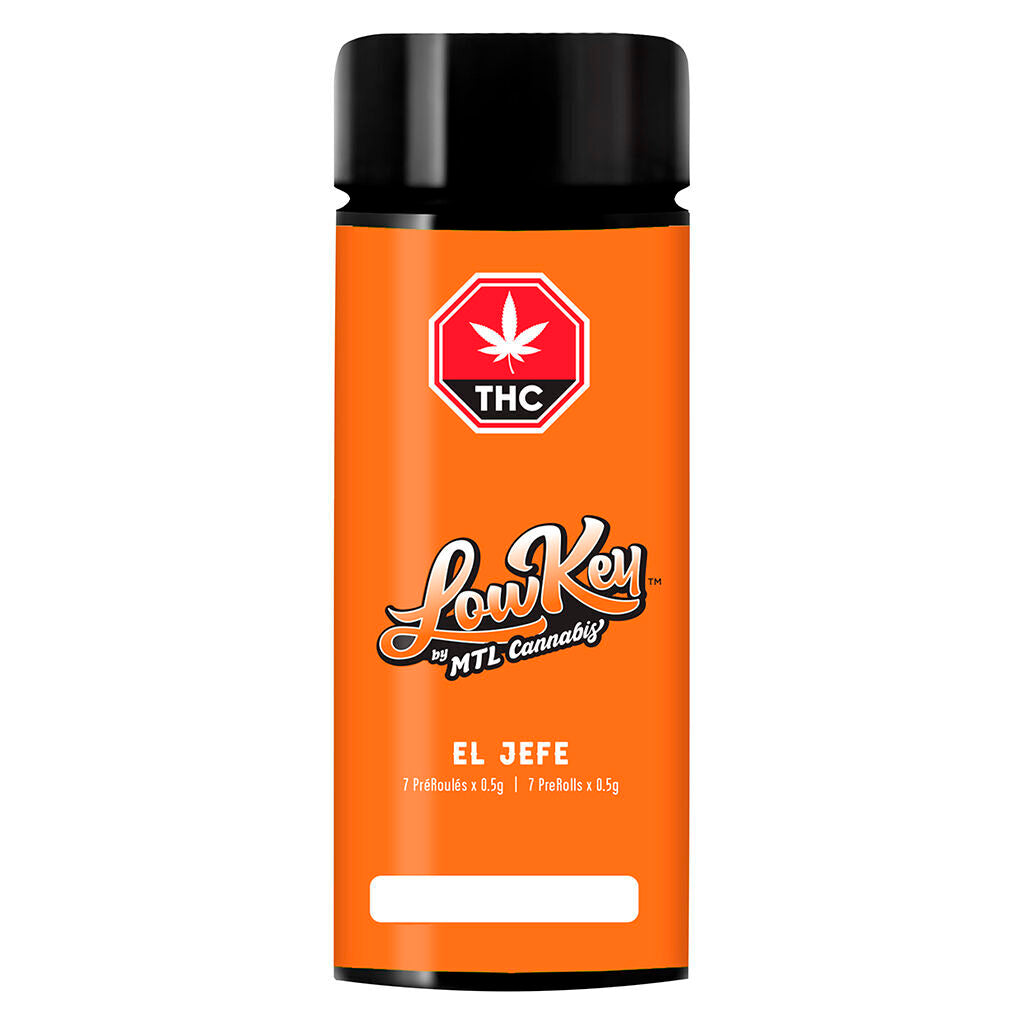 LOWKEY EL JEFE (IND) PRE-ROLL - 0.5G X 7