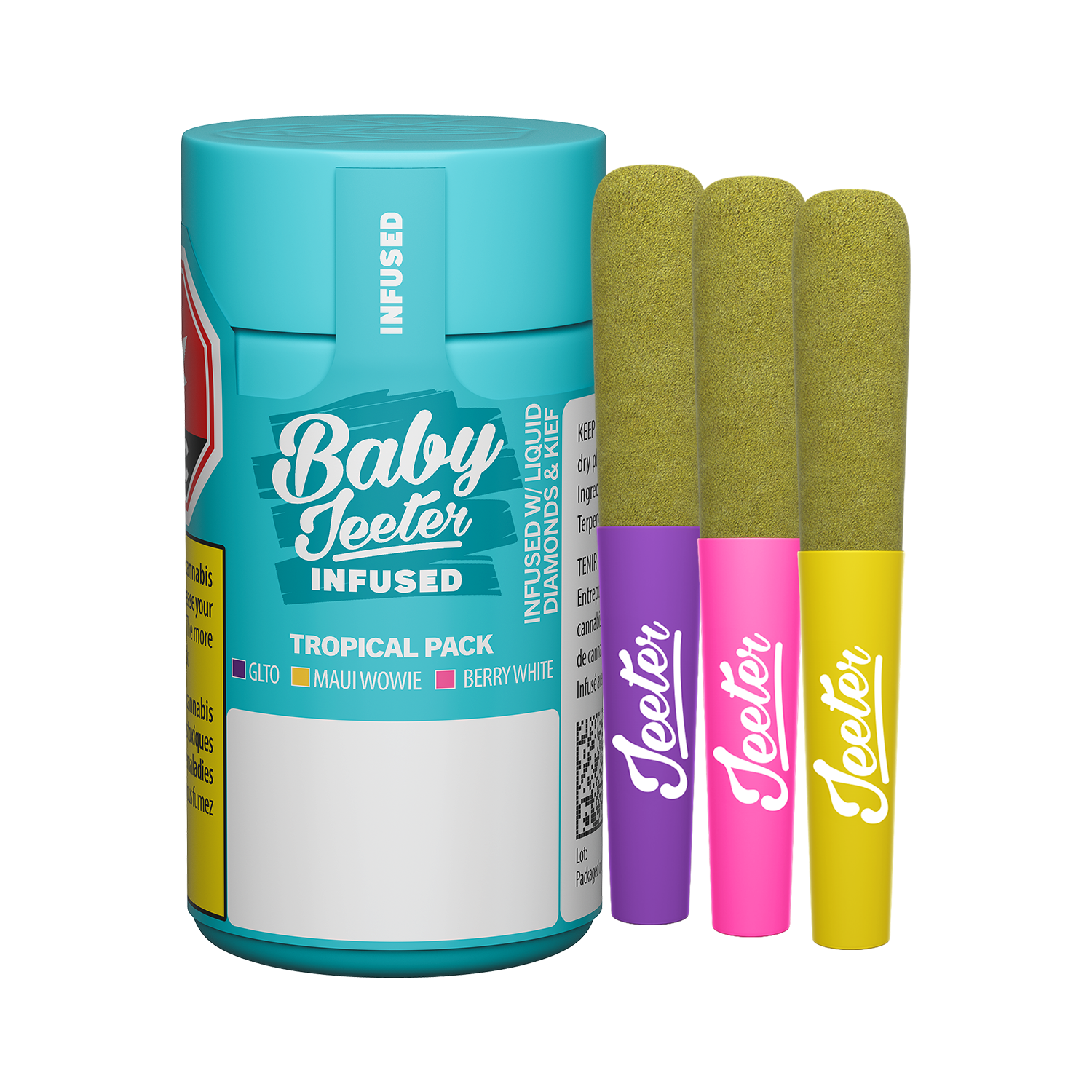 JEETER BABY JEETER TROPIC MULTI PACK (H) INF PRE-ROLL 0.5GX3