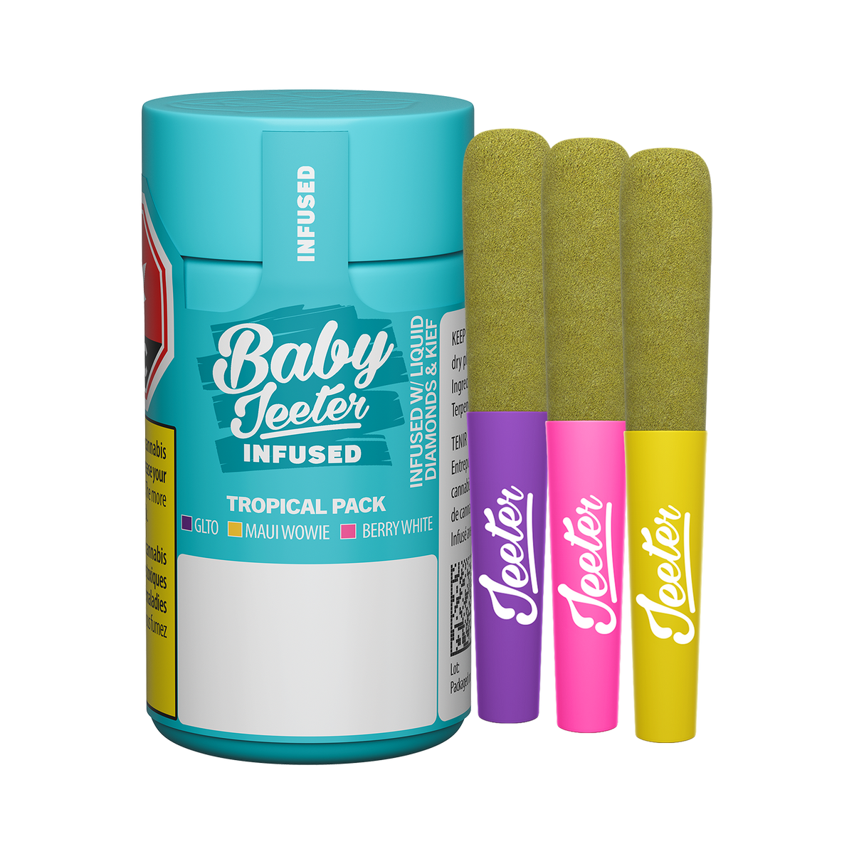 JEETER BABY JEETER TROPIC MULTI PACK (H) INF PRE-ROLL 0.5GX3