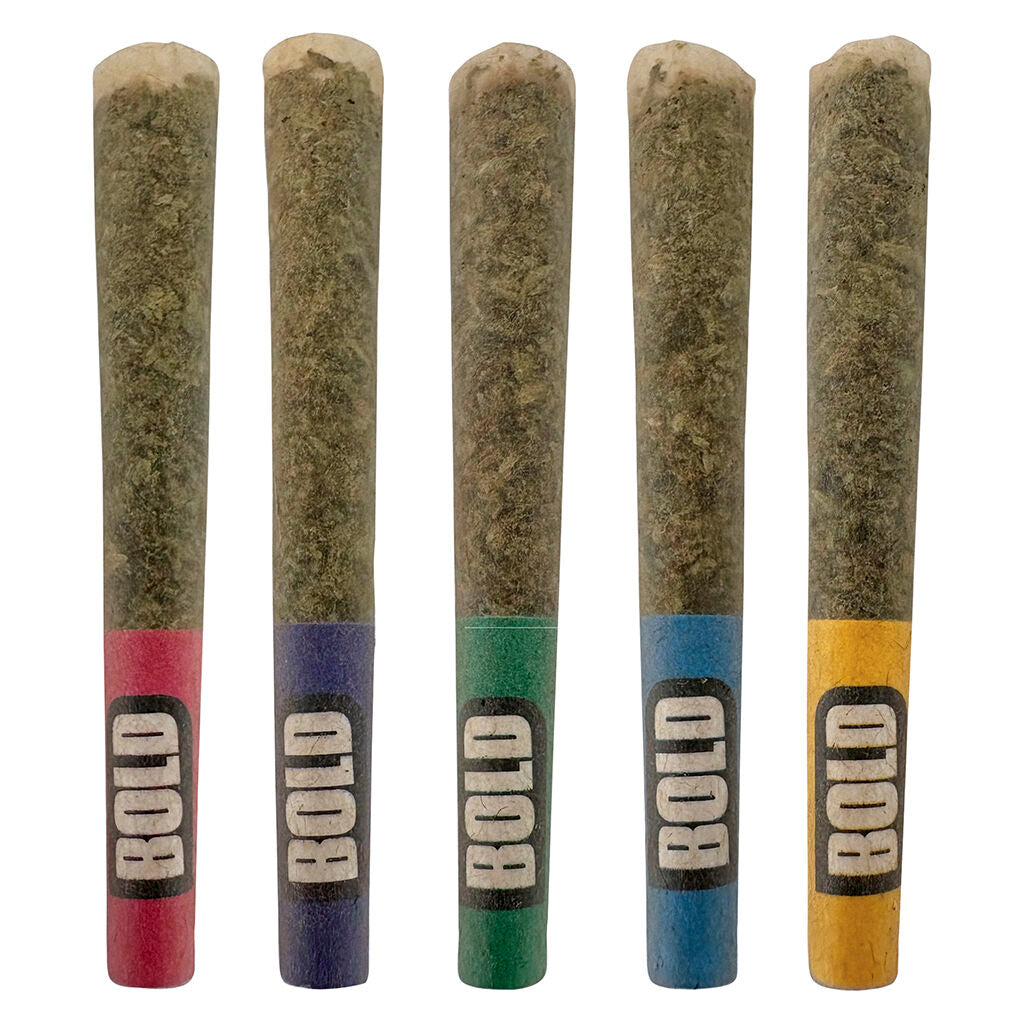 BOLD VARIETY PACK DIAMOND (H) INF PRE-ROLL - 0.4G X 5