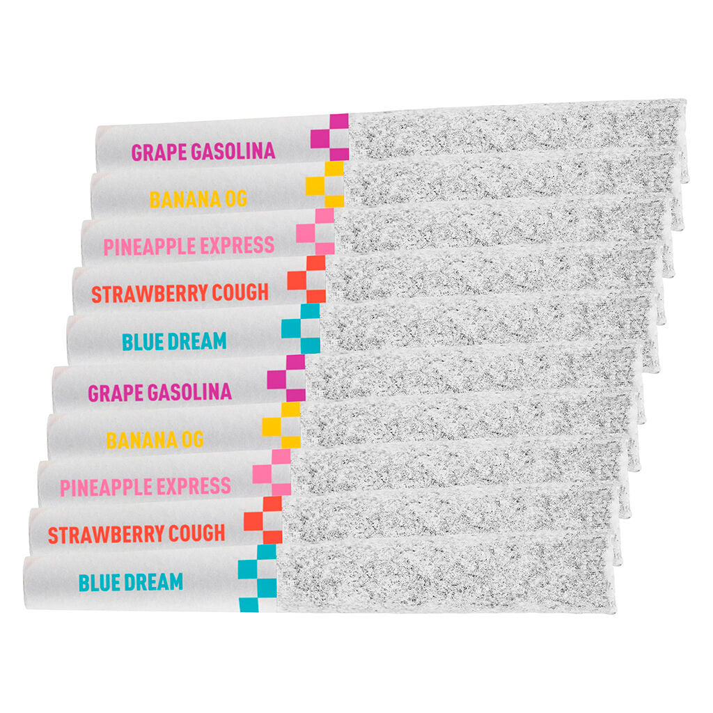CLAYBORNE FLYERS FROSTED VARIETY PK (H) INF PRE-ROLL 0.5GX10