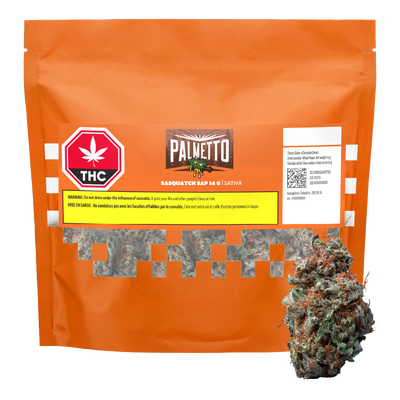 PALMETTO SASQUATCH SAP (S) DRIED - 14G